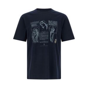 Brunello Cucinelli Men Printed T-Shirt